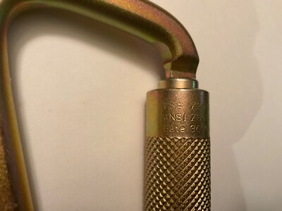 6 pack Fusion Tacoma Carabiner Extra Duty 60kn - 11,200Lbs HIGH STRENGTH