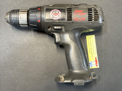 Black Decker Industrial Super Cyclone 12v Hammer Drill Model 2898 3 8