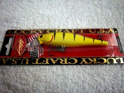 Lucky Craft Pointer 100 SP 4'' &  5/8 OZ SLOW SUSPENDING IN TIGER PERCH COLOR