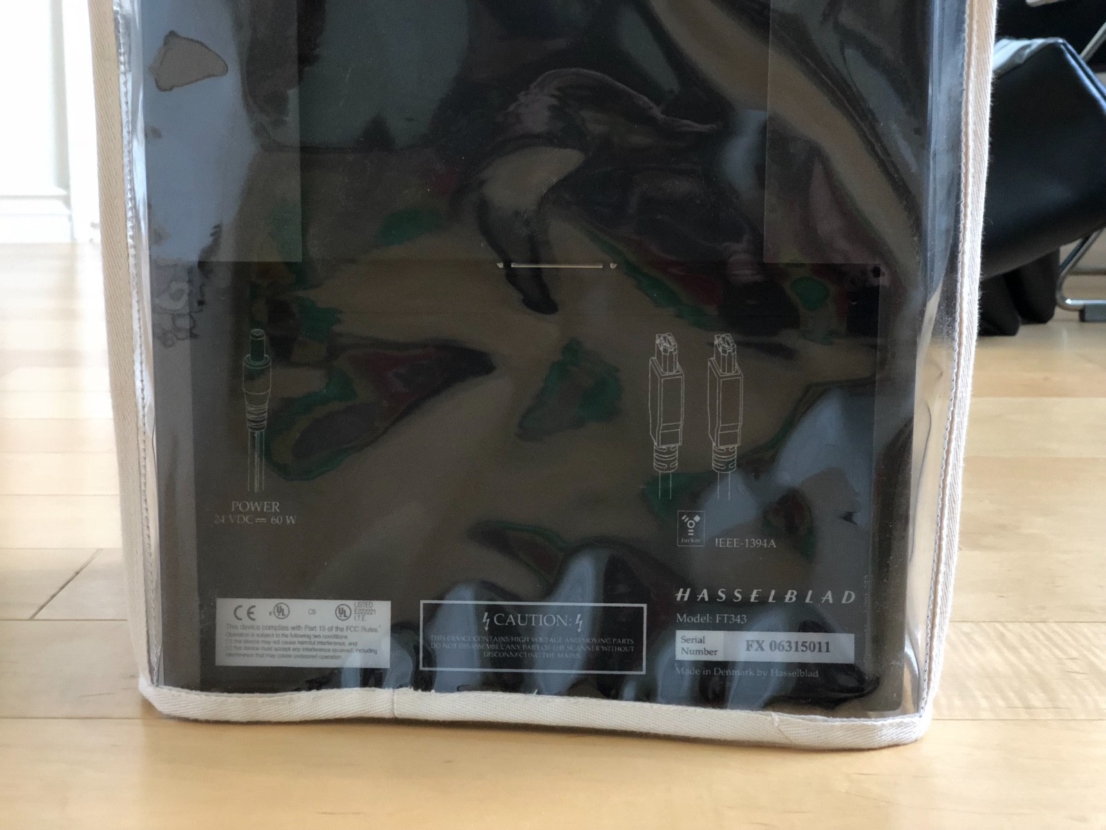 Hasselblad Flextight 343 Scanner Dust Cover