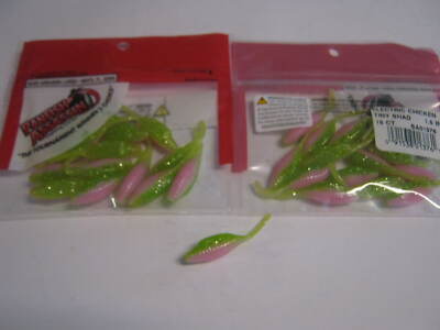 Panfish Assassins Assassin Jumper 2/" Chartreuse 20 ct Bluegill Crappie Fishing
