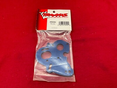Traxxas 5690 Blue Aluminum DUAL Motor Plate 1/10 E-REVO tra5690