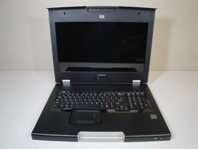 HP TFT7600 17'' RACKMOUNT KVM LCD CONSOLE MONITOR KEYBOARD MOUSE 612371-001