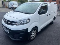 Vauxhall Vivaro Van L2 Dynamic Twin Doors White Air Con 2020