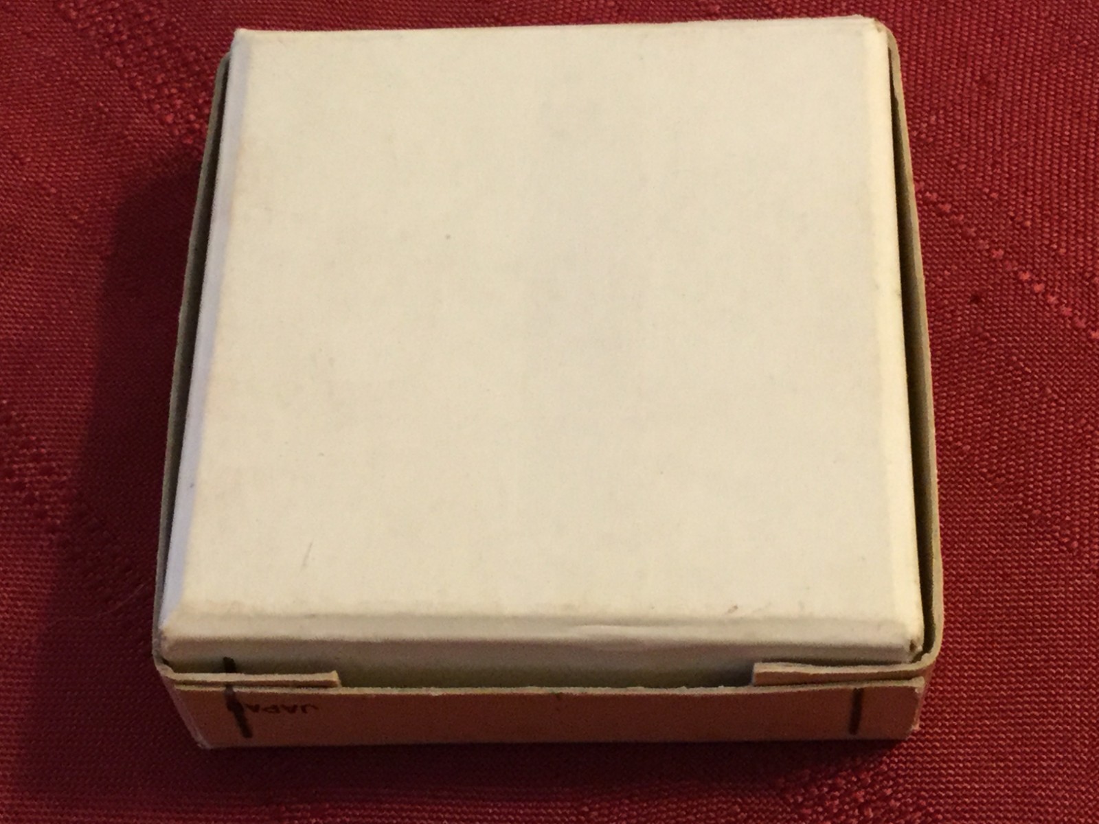 Vintage Prepared Slides, Specimen 2 ea, Blank 2 ea (s/b 4) Japan In Original Box