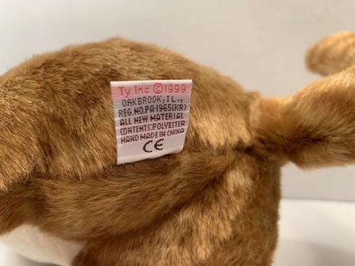 Ty Classic Stretch Tabby Cat 1999 Plush 13