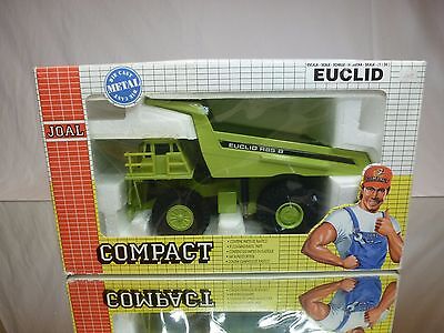 JOAL COMPACT 152 EUCLID R95B RIGID DUMPTRUCK GREEN 1:50 GOOD IN BOX