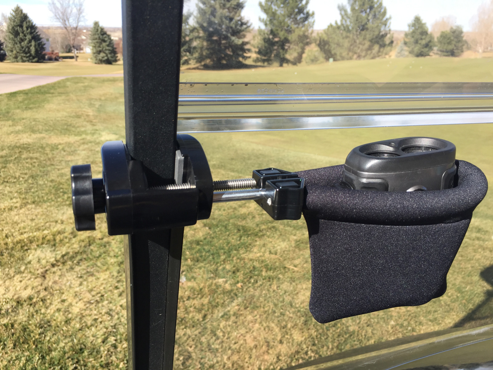 Laser Rangefinder Golf Cart Mount / Holder 4