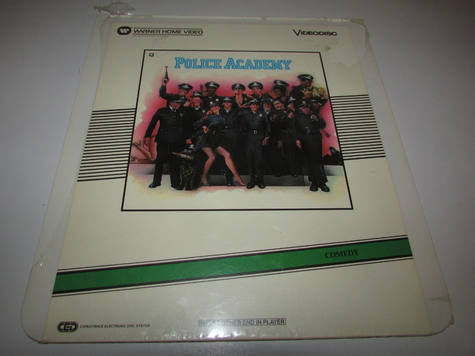 CED VideoDisc Police Academy 1984 NEW STILL SEALED Warner Brothers Home Video
