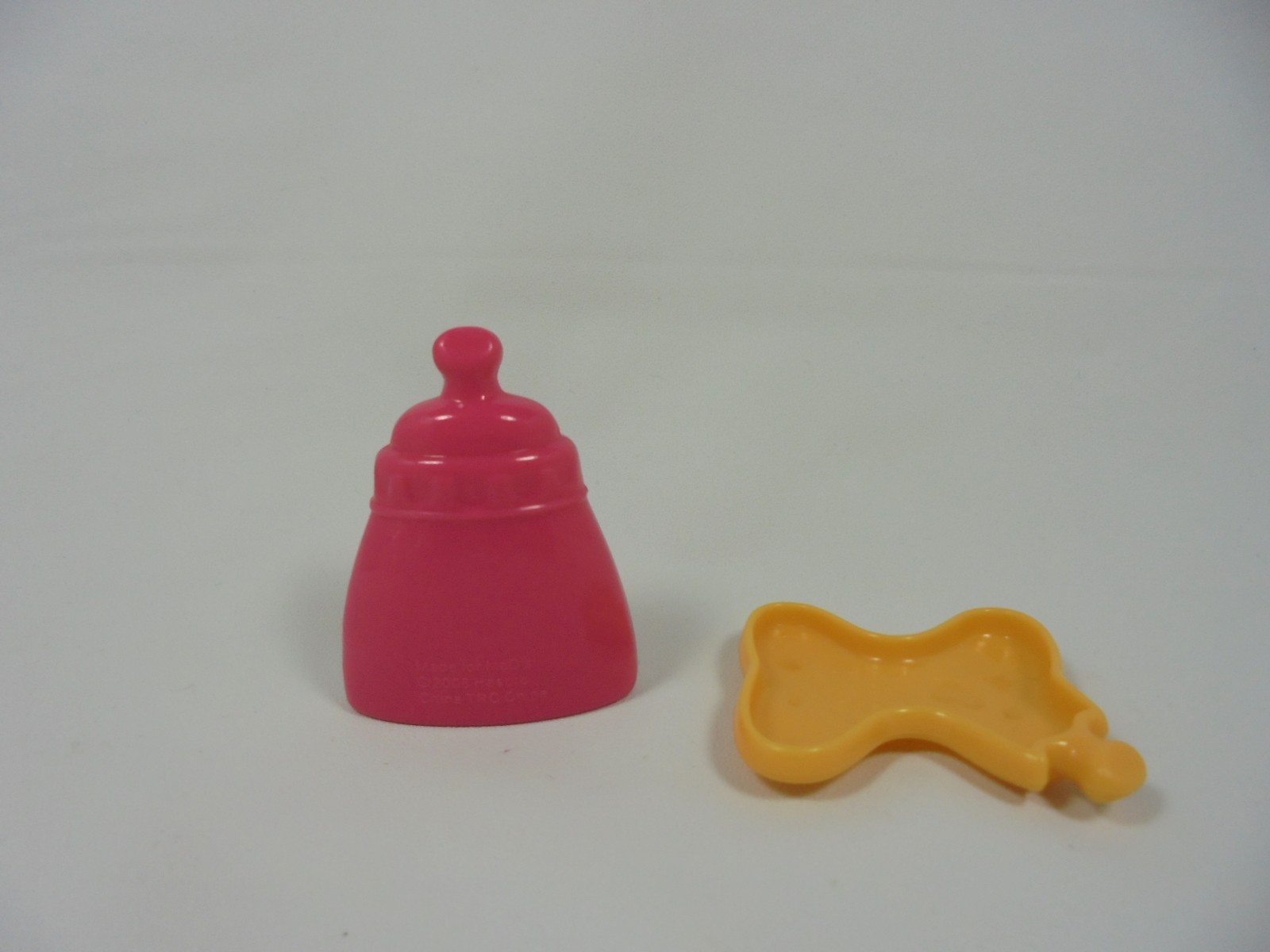Hasbro FurReal Pet Fur Real Friends Red Bottle Yellow Bone McDonalds Accessories