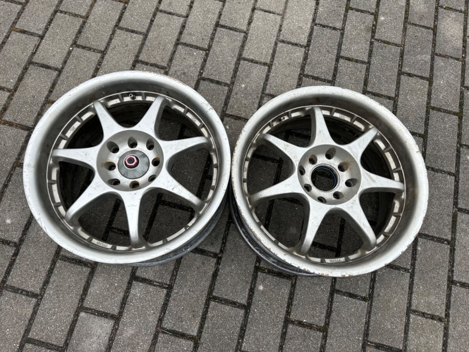 0426＊KOSEI JAPAN 16X8J SET42 5Ｈ/114.3　 MANARAY CLUSTER giallo ディッシュ　4本 Shop - Kosei