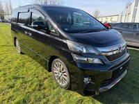 2013 TOYOTA VELLFIRE, 2.4, Black, GOLDEN EYE, 7 SEATER, TWIN SUNROOFS,