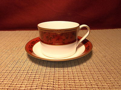 Spode China Bordeaux Y8594 Pattern Cup & Saucer Set | eBay