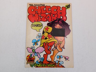 Collected Cheech Wizard VF+ 8.5 Underground Comic - Vaughn Bodé  1st Print Comix