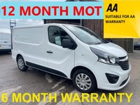 2019 Vauxhall Vivaro 2700 1.6CDTI BiTurbo 125PS Sportive H1 Van PANEL VAN Diesel