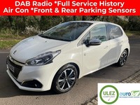 2018 Peugeot 208 1.2PureTech 110 Tech Edition 5 Door Hatchback In White HATCHBAC