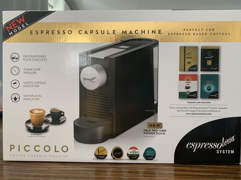 Espressotoria coffee capsule machine 