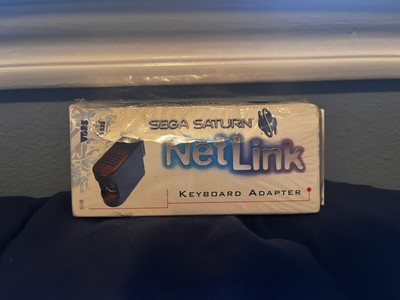 Sega Saturn Net Link Keyboard MK-80120 Adapter Sealed