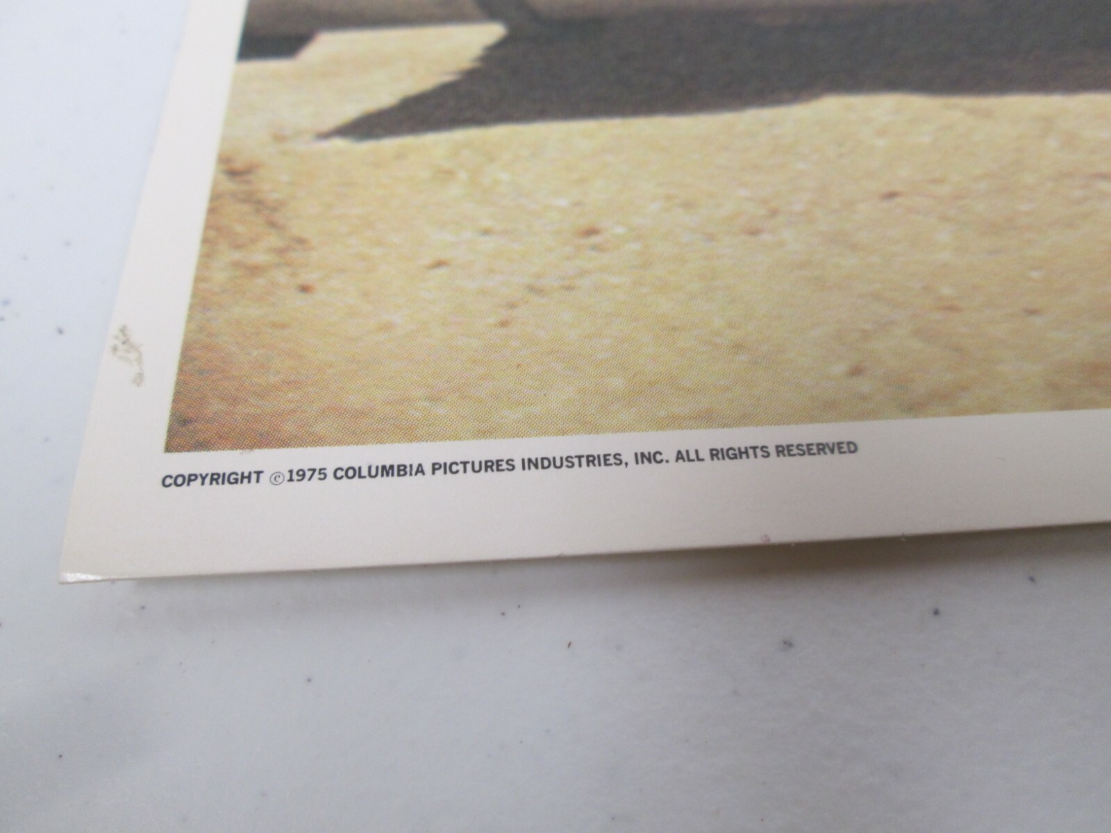 Vtg Original 1975 Lobby Card White Line Fever Slim Pickens Jan Michael Vincent 3