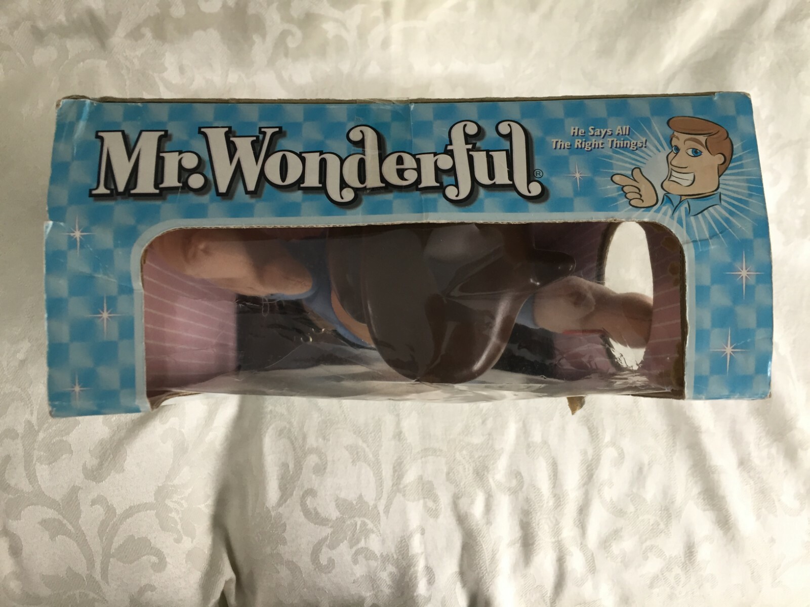 M.r Wonderful Talking Toy Doll new 12
