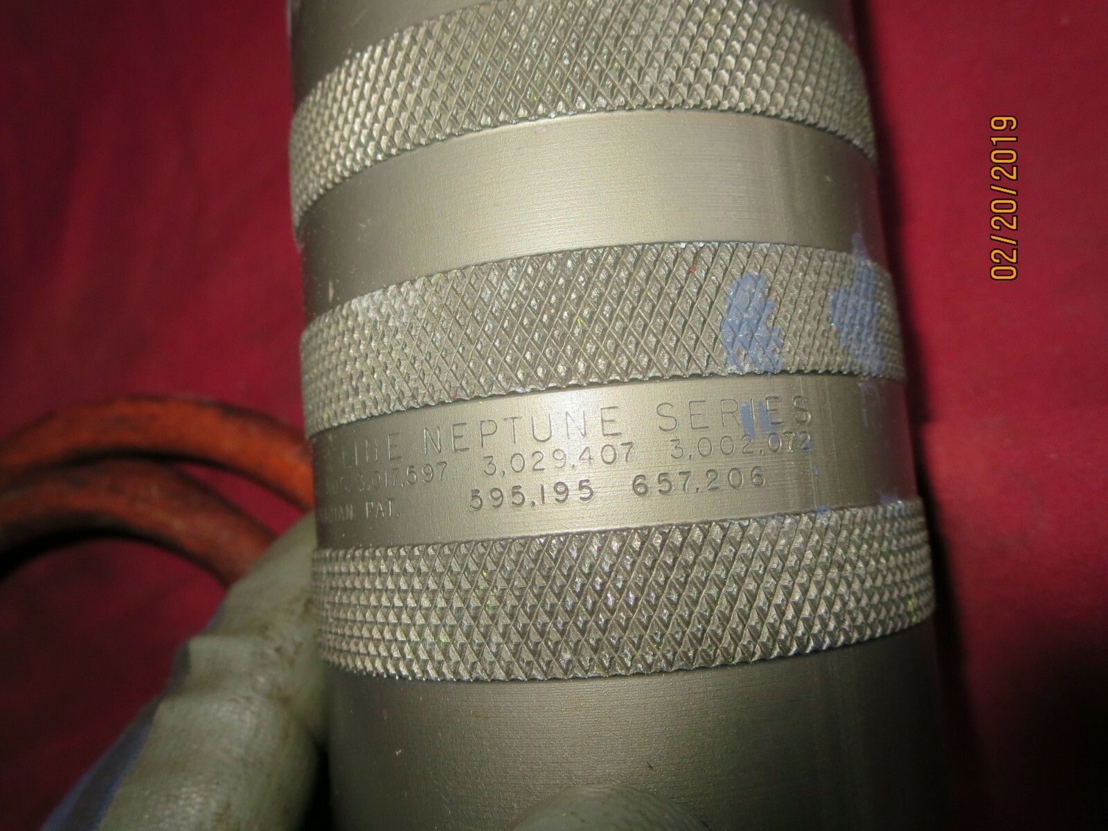 Pyle Line Neptune Series 3W2P 3 pin aircraft plug 480 voly Group CD GD-1016-51PI