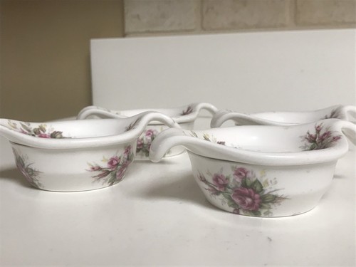 Ebeling & Reuss Golden Crown Margaret Tea Strainers with Drip Bowls