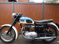 TRIUMPH TIGER T110 BONNEVILLE  1957 PRE UNIT . 8319 MILES .
