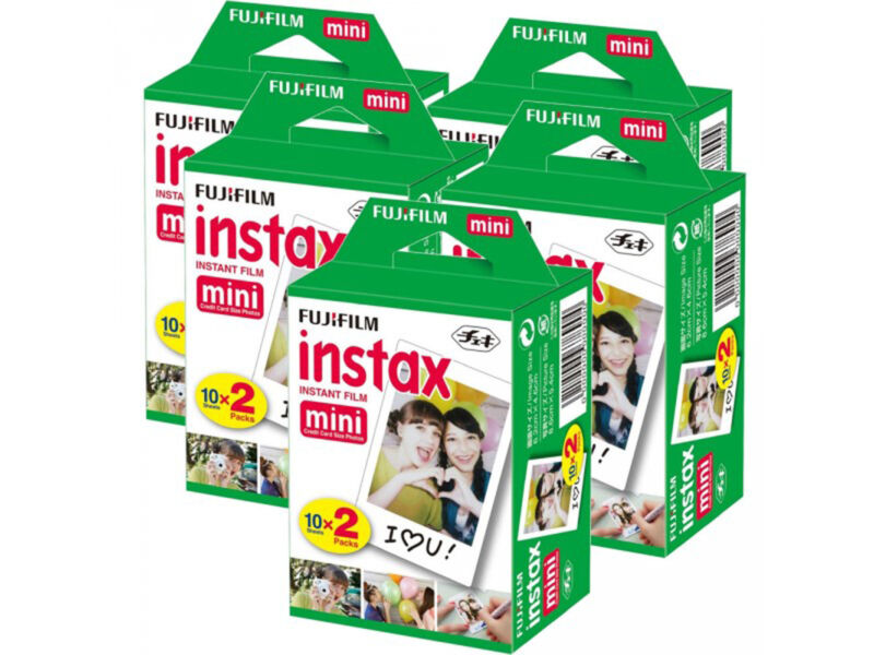20-40-50-60 & 100 Prints Fujifilm instax instant film For Fuji mini 8 & 9 Camera
