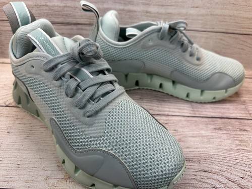 Reebok Womens Zig Dynamica Seagray Running Shoes Size 8