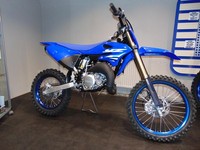 Yamaha YZ 125, 2025, Blue Motocross Motorcycle.