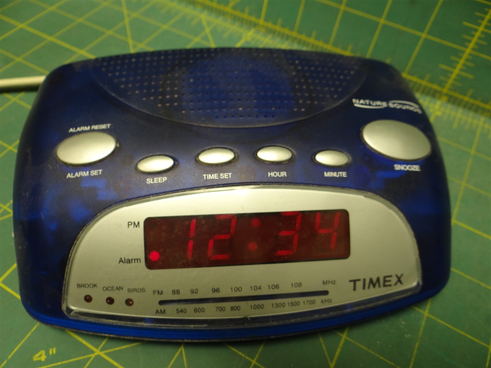 Timex Alarm Clock With Nature Sounds Alarmclock