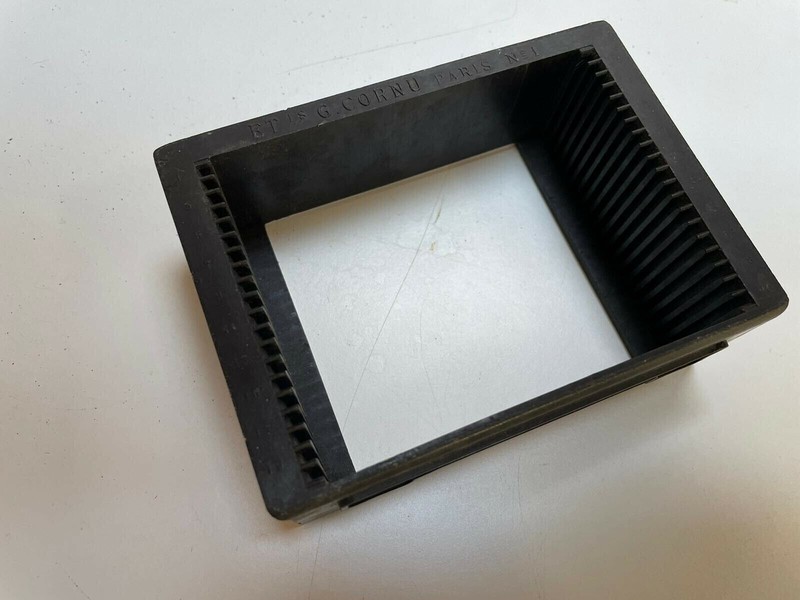 Panier 45x107 Ontophote Cornu Pour 20 Plaques StÃ©RÃ©O Verre Vues StÃ©RÃ©Oscopiques