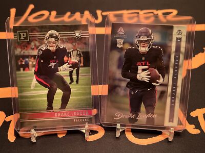 2022 Panini Chronicles Drake London RC LOT - Falcons  