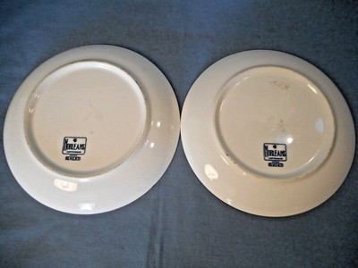 Lot of 2 Vintage Norleans Ghent Blue Willow Bread/Desssert Plates Made in Japan