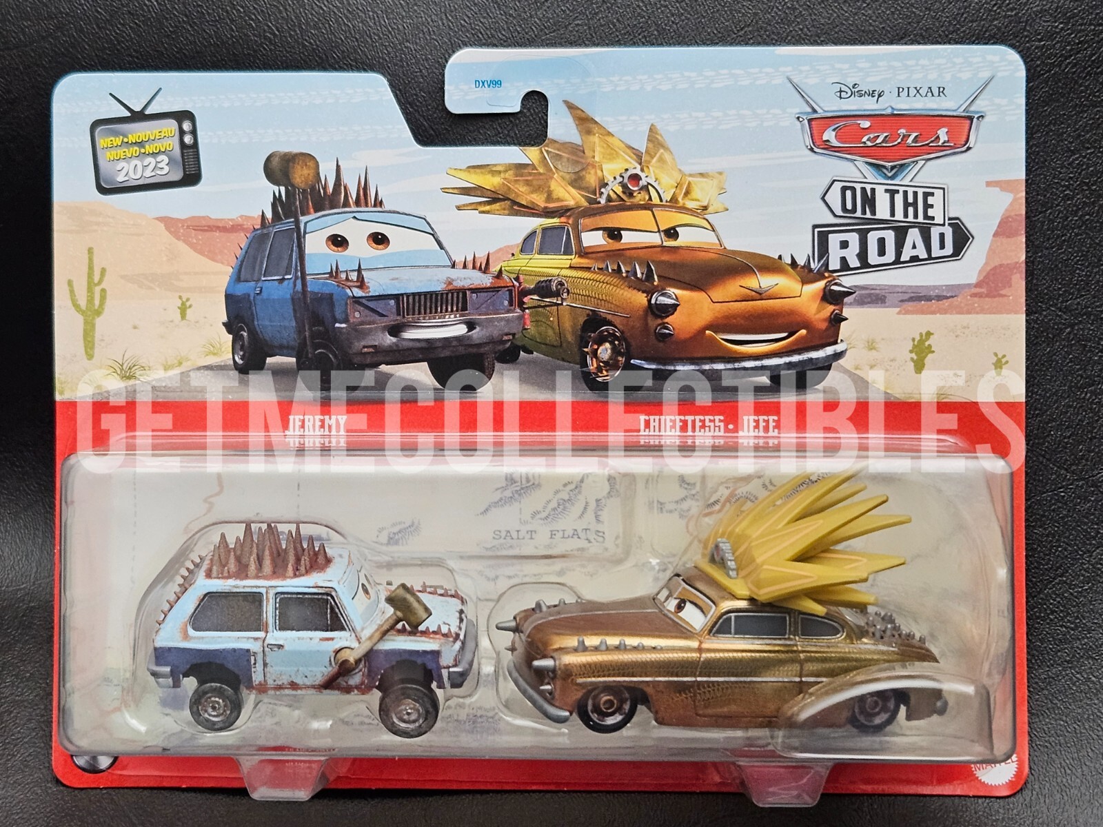 カーズ ジェレミー & チーフテス ジェフ DISNEY PIXAR CARS ON THE ROAD JEREMY & CHIEFTESS JEFE 2 PACK
