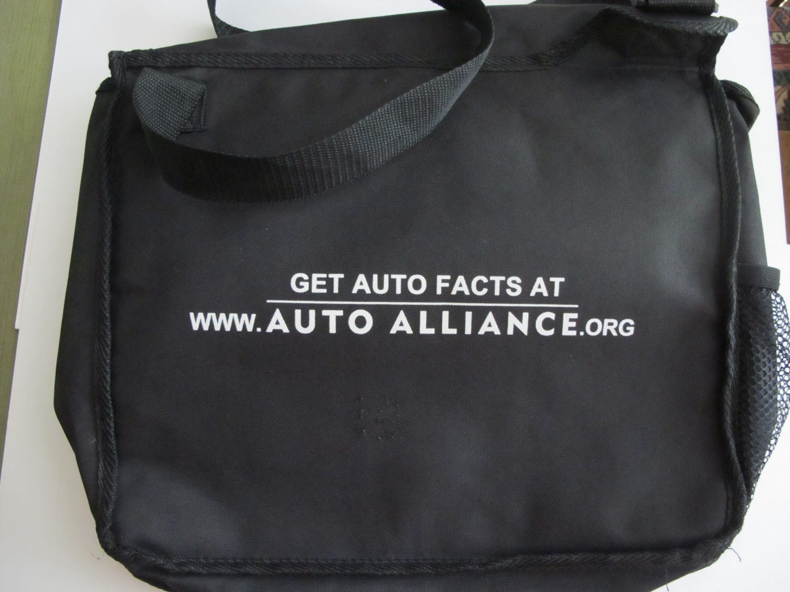 New York International Auto Show (NYIAS) 2012 Press Preview Day Messenger Bag