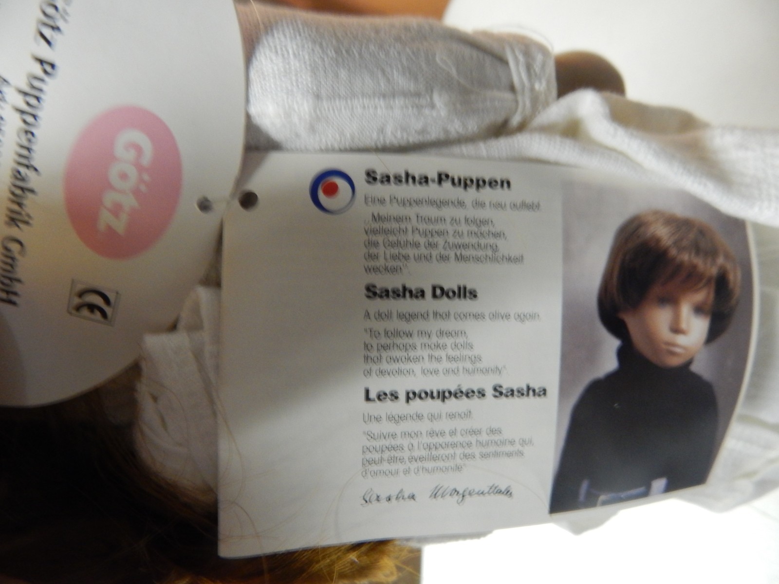 SASHA PUPPE doll ANGELA redhead