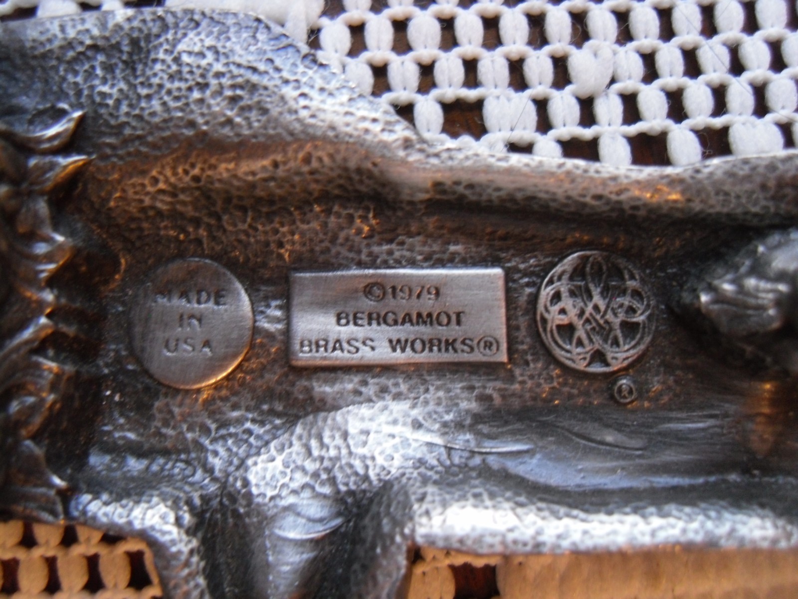 Corvette Belt Buckle 1979 Bergamot Brass Works Vette Sports Car Automotive VTG