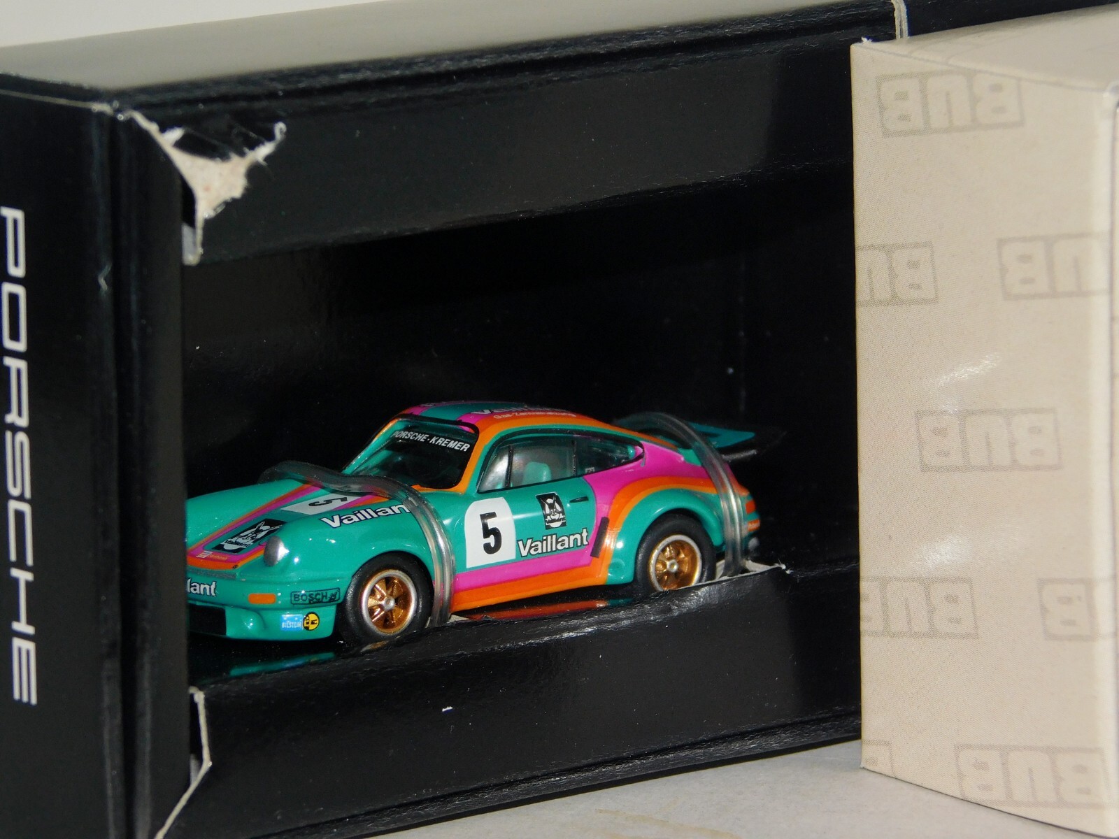 PORSCHE 911 CARRERA RSR 3.0 VAILLANT #5 BUB 8650 1/87 | eBay