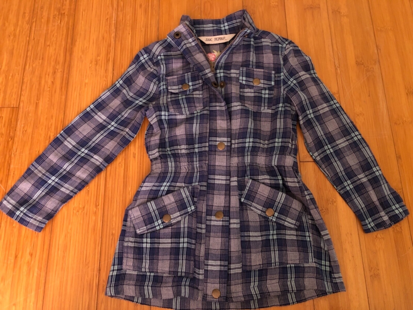 Jak and Peppar Girls Lightweight Jacket  Size 6 NWOT