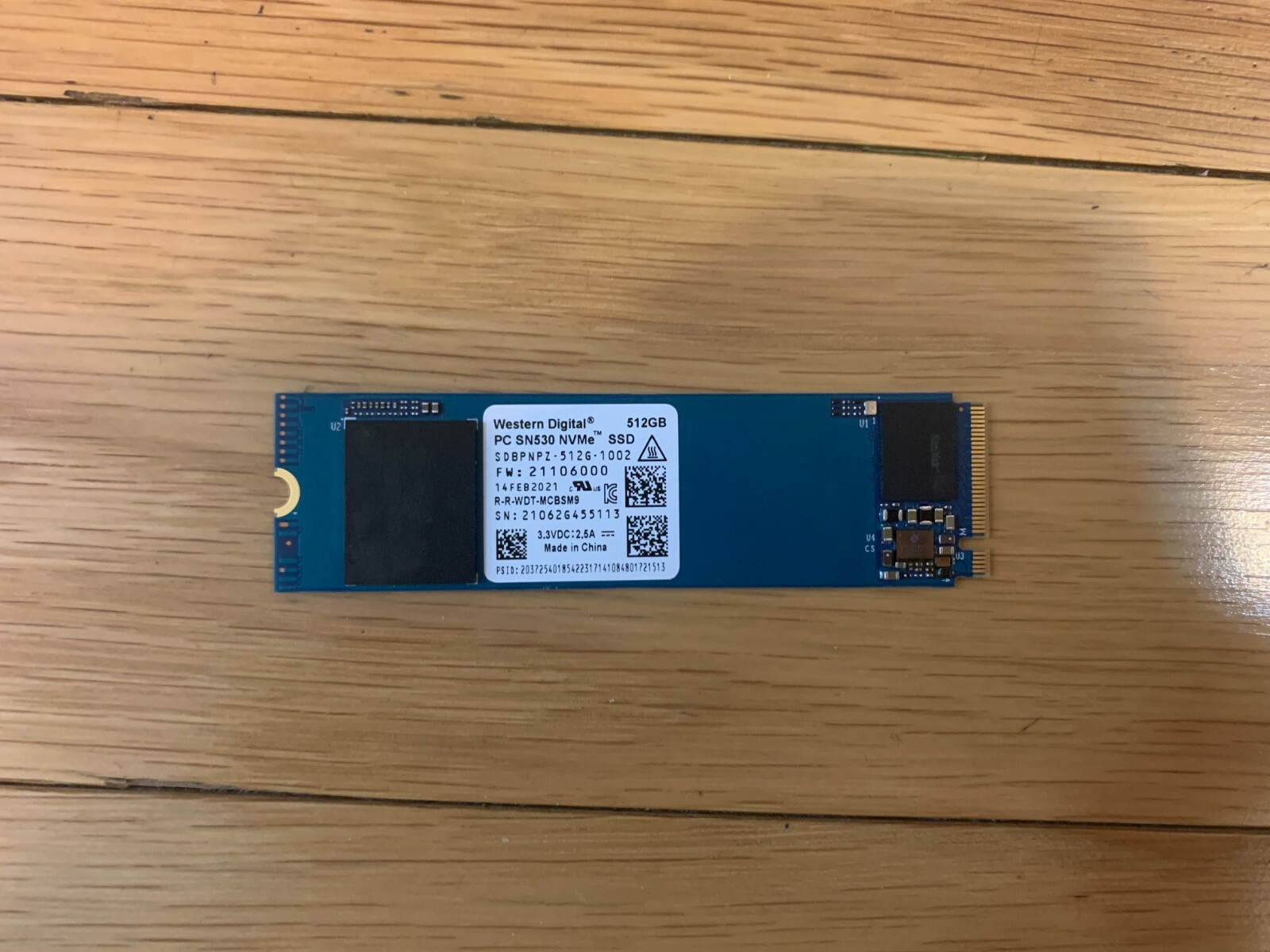 Купить Встроенный жесткий диск Western Digital SN530 512GB NVMe m.2 SSD ...
