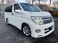 2006 Nissan Elgrand HIGHWAY STAR FRESH IMPORT 4WD AUTO 8 SEATS MPV CURTAINS 4/B 
