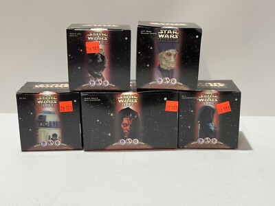 1999 STAR WARS Episode 1, KFC TACO BELL PIZZA HUT Toys Lot of 5 Figures NEW