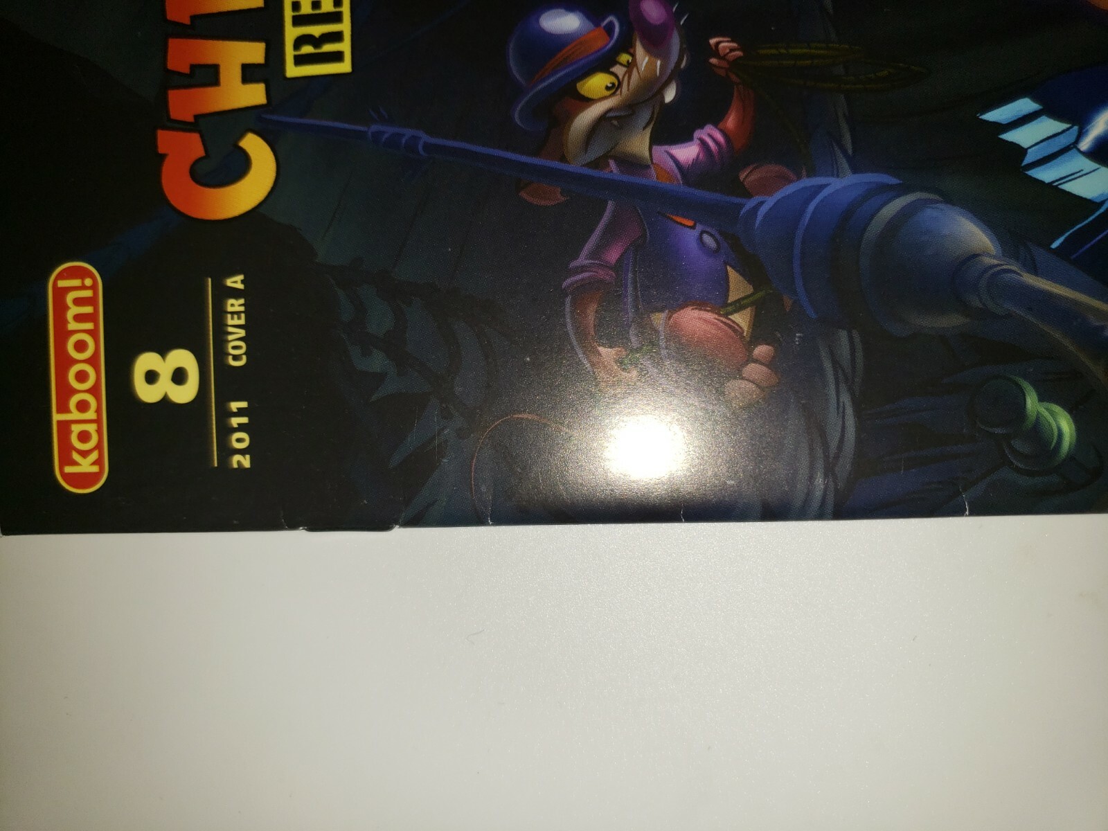 CHIP N DALE RESCUE RANGERS #8 Cover A 1st Print Near Mint to NM+ Disney Boom HTF