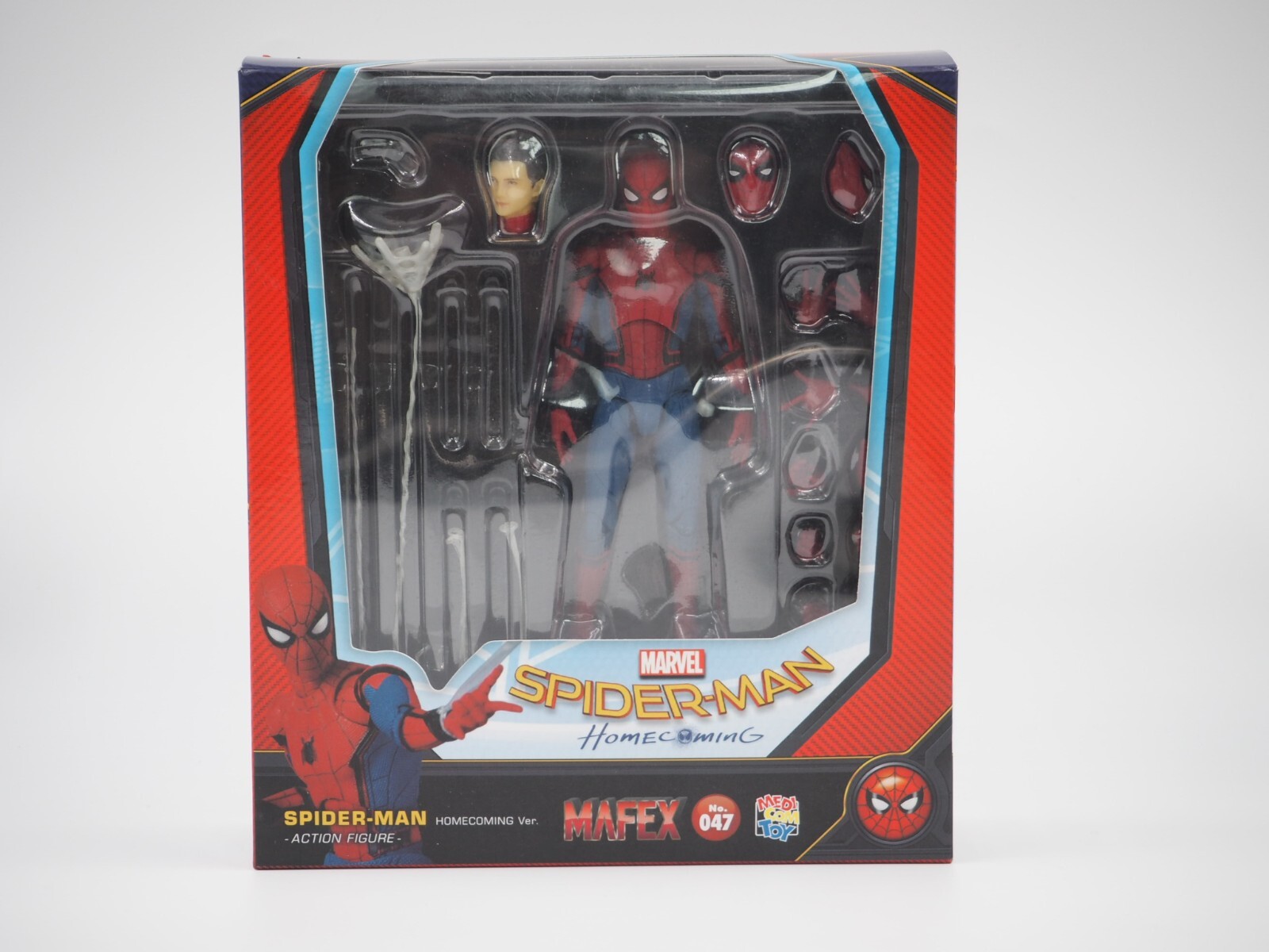 mafex spiderman No.047 homecoming Ver. Medicom Toy 150mm