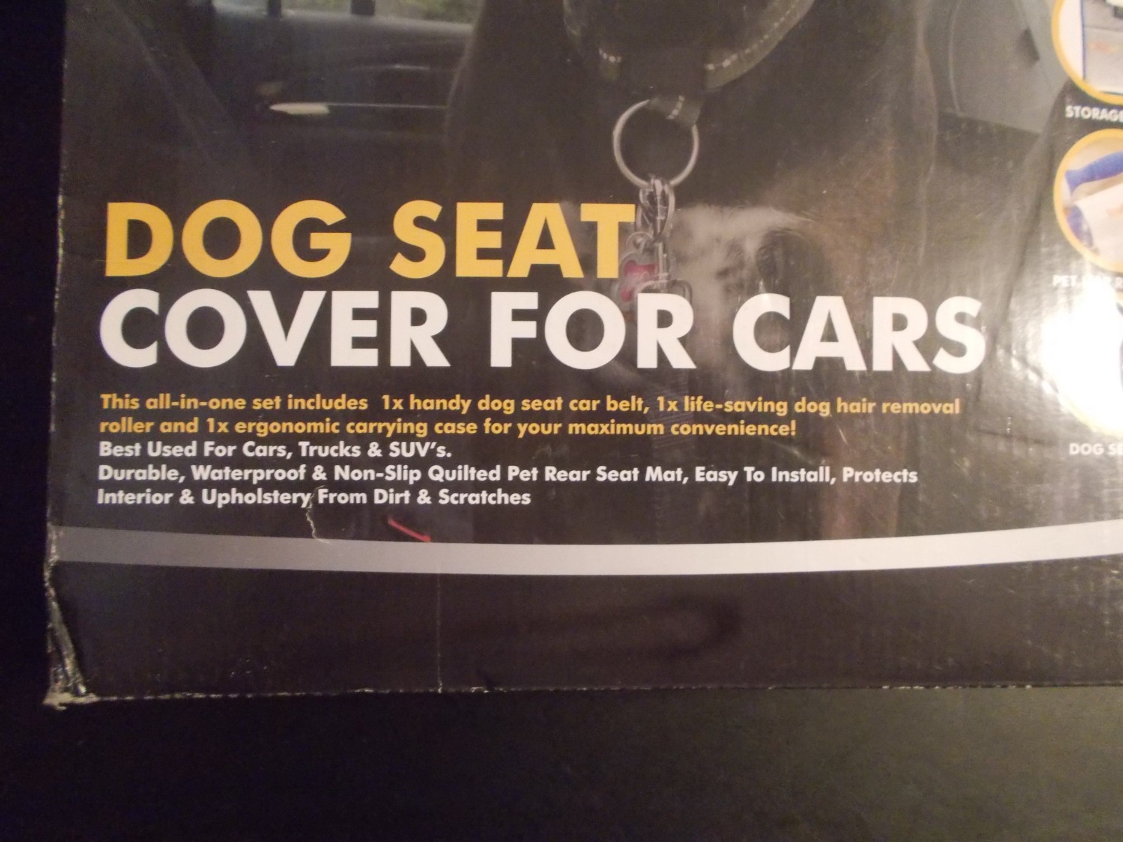 LOVELY PET HAMMOCK DOG CAR SEAT COVER - NEW