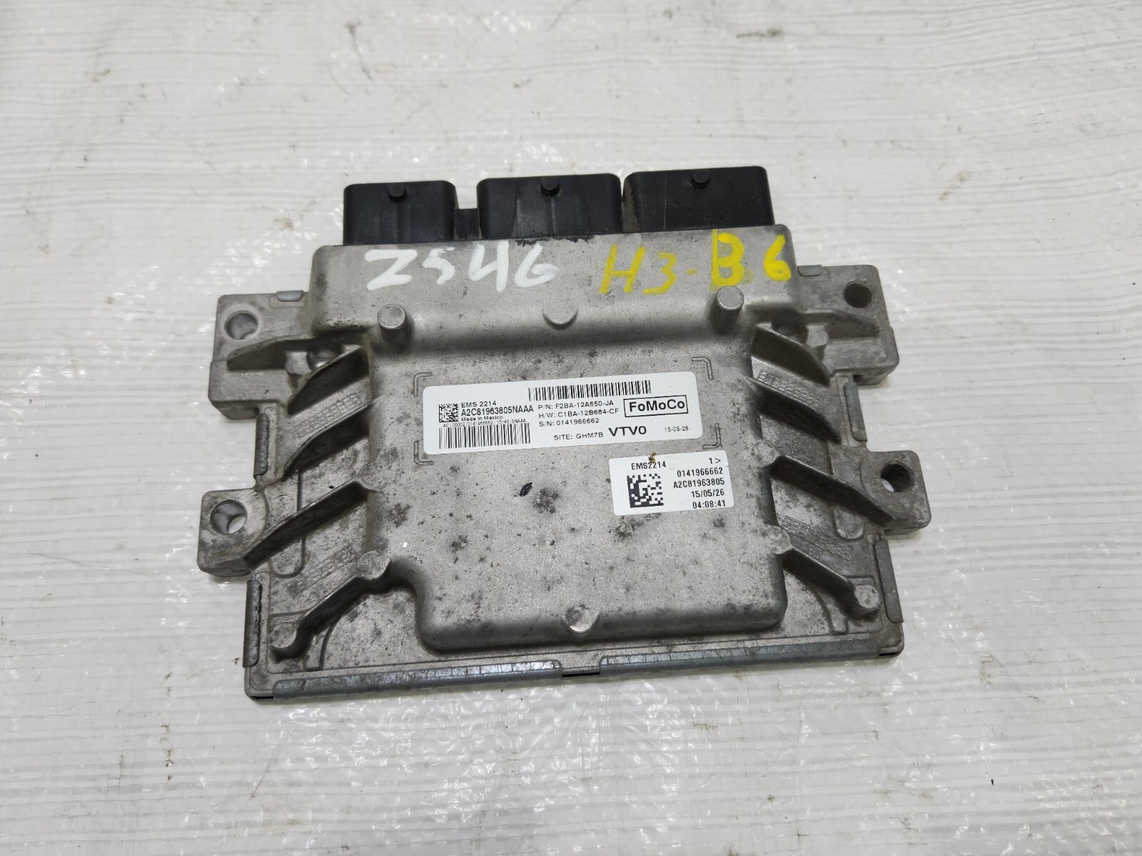 Fページ　6aa 2013-2017 Ford Fiesta Engine Control Module Unit ECU OEM
