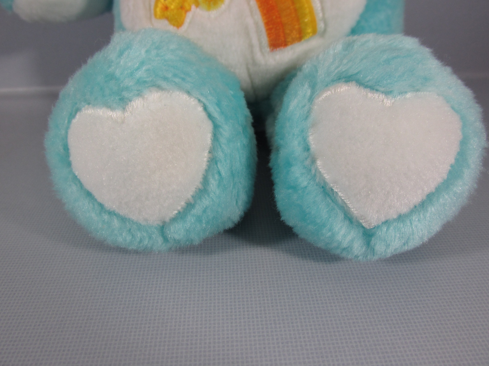 Vintage Care Bears Stuffed Plush Blue1983 Wish Bear By Kenner 13 Inch