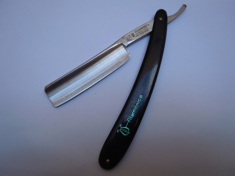 Filarmonica 14 Doble Temple Rasoir Rasoio Rasiermesser Straight Razor, Shave Rea