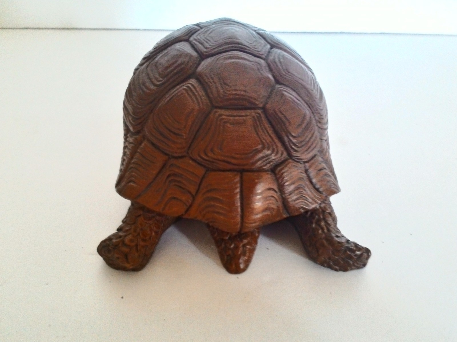 Vintage Wood Red Mill Manufacturing Tortoise Figurine